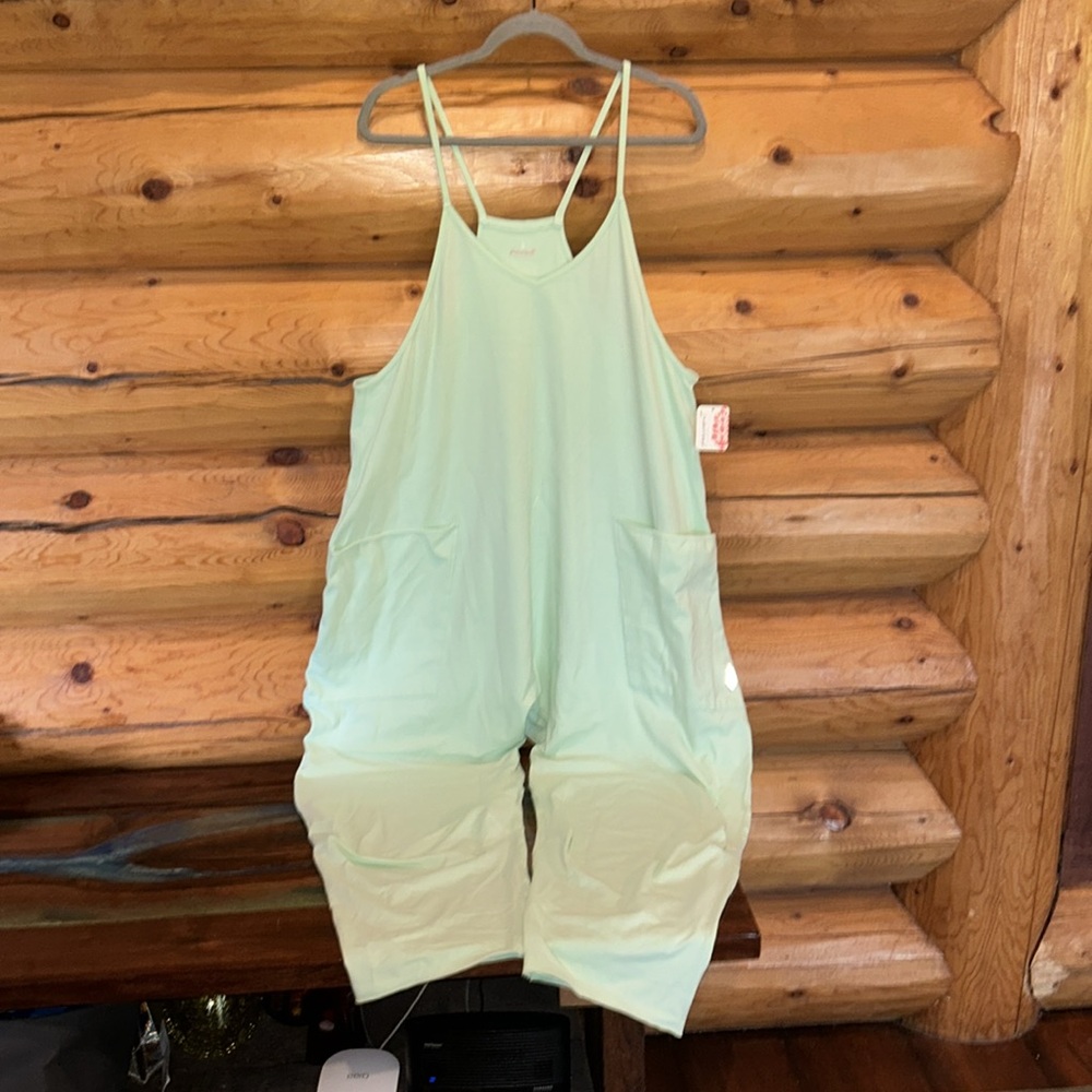Free People NWT Hot Shot Onesie Size Small, Medium & Large in Pistachio - Picture 5 of 13